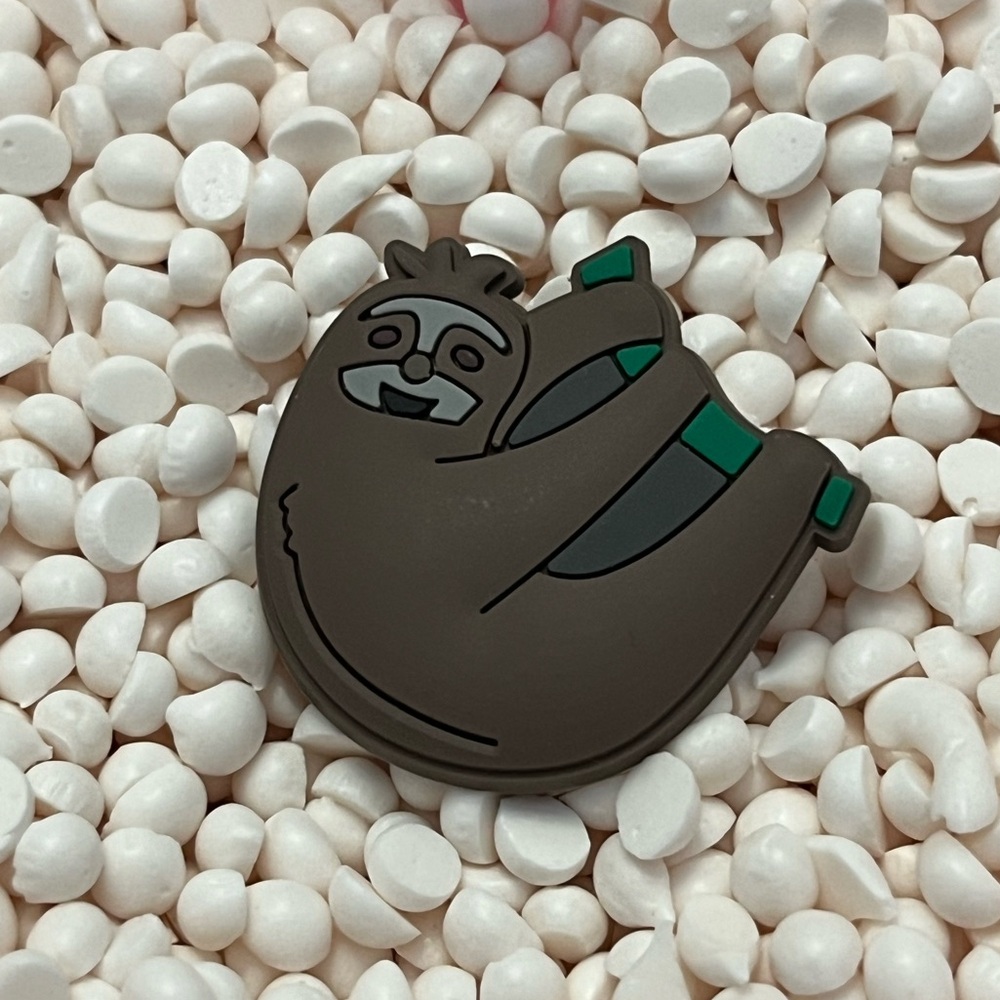 Sloth Croc Charms 🦥✨
